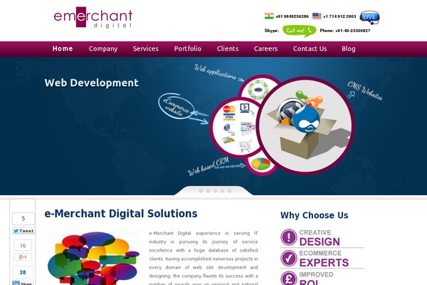 One Page Express theme site design template sample