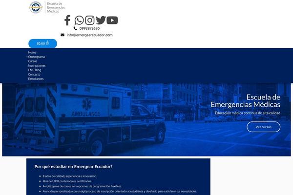Site using Fooevents-calendar plugin