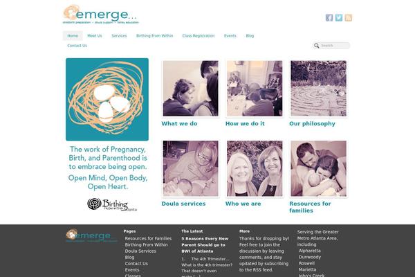 PageLines theme site design template sample