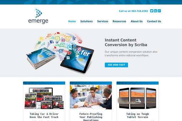 emergeconsulting.com site used Emerge