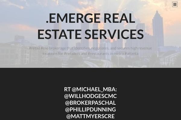 emergecre.com site used Intergalactic