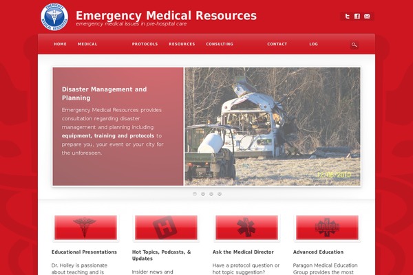 Awake theme site design template sample