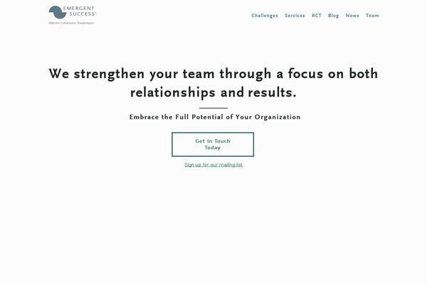 emergentsuccess.com site used Es_theme
