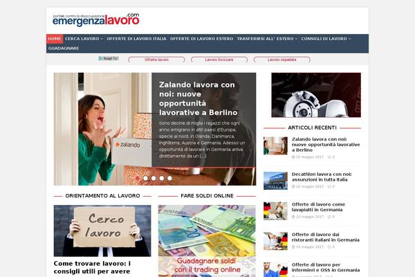 NewsMag theme site design template sample