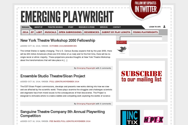 OldPaper theme site design template sample