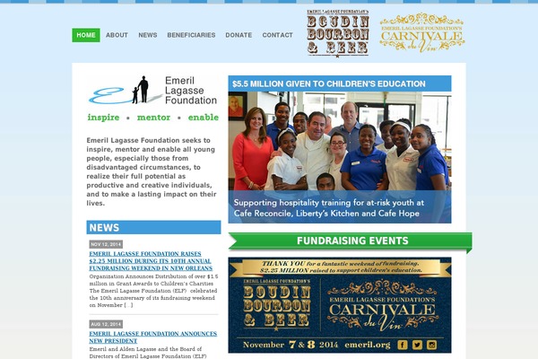 emeril.org site used Elf