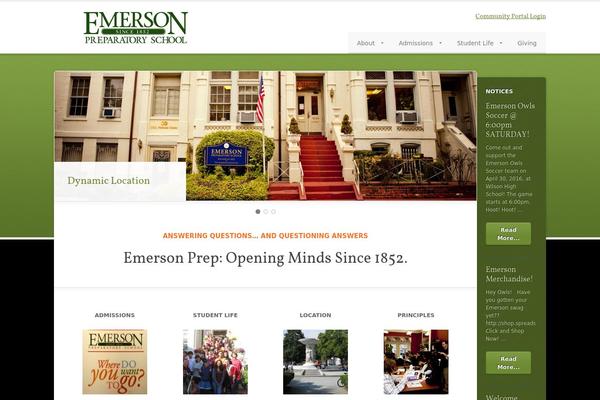 PressBook theme site design template sample