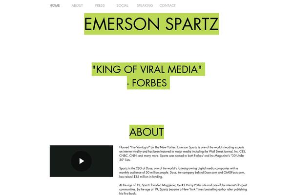 Gateway theme site design template sample