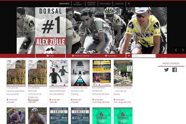 Site using EventON plugin