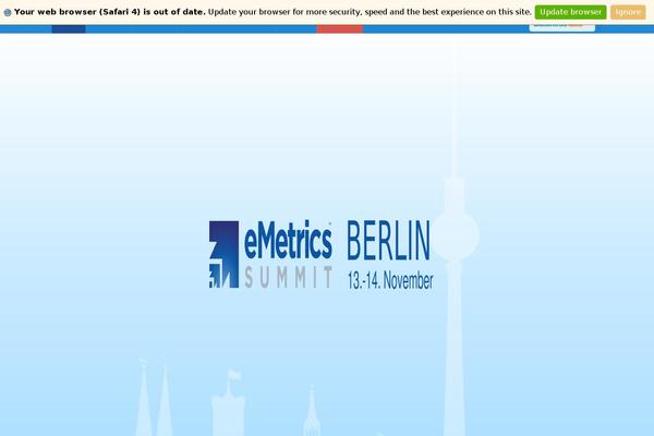 Mas theme site design template sample