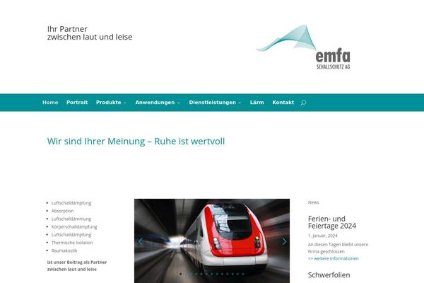 Divi Child theme site design template sample