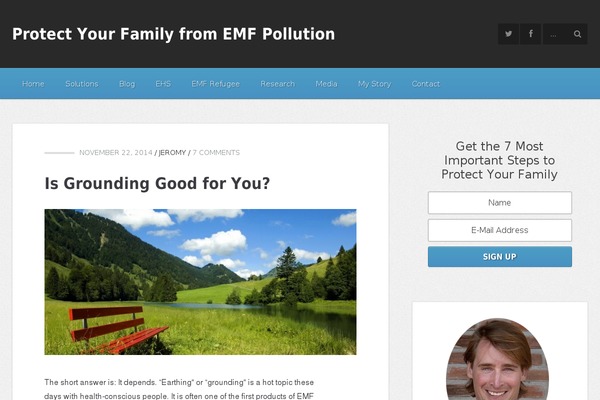 Site using WordPress Colorbox Lightbox plugin