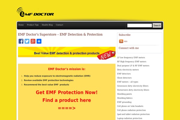 emfdoctor.net site used Azontheme