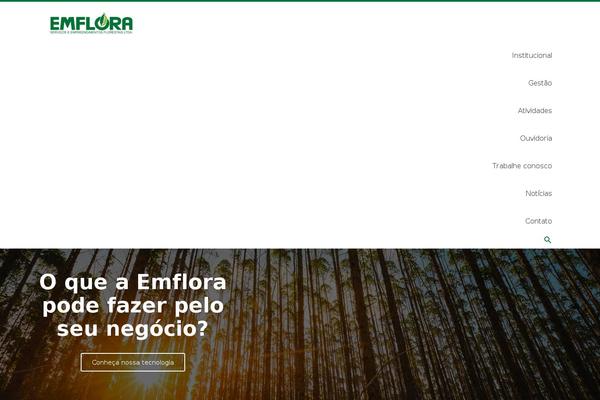 emflora.com.br site used Emflora-child
