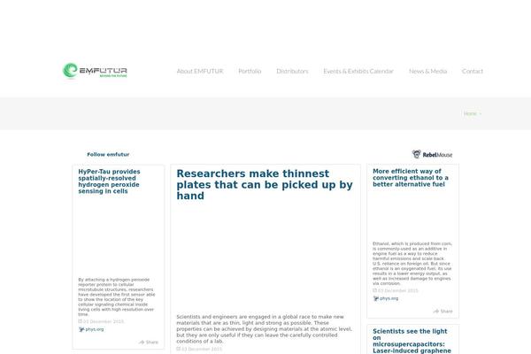 Nestor theme site design template sample