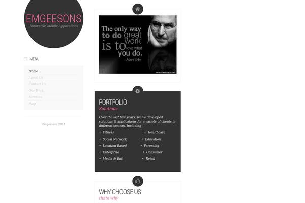 emgeesons.com site used Brada