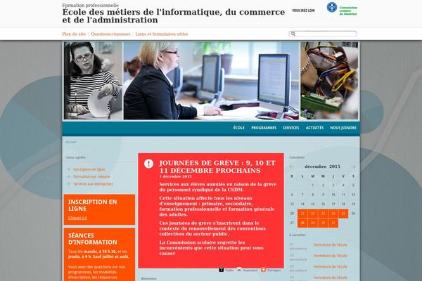 emica.ca site used Csdm-v2