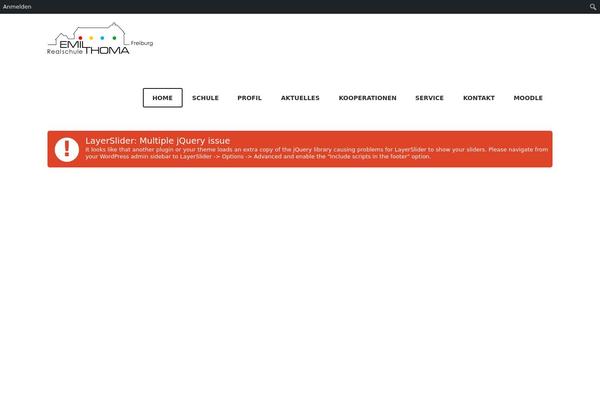 LMS theme site design template sample