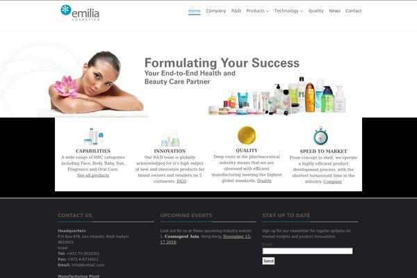 Zap-installable theme site design template sample