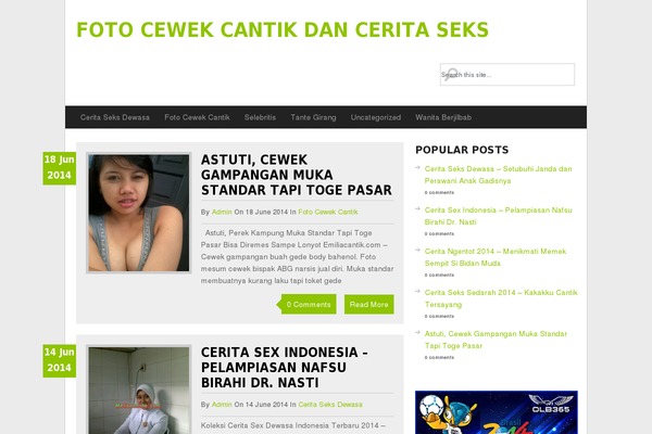 GreenChili theme site design template sample