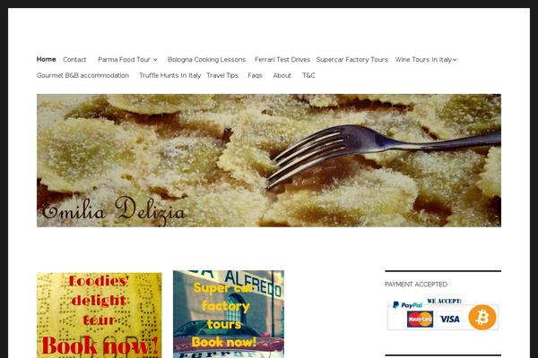 Twenty Sixteen theme site design template sample