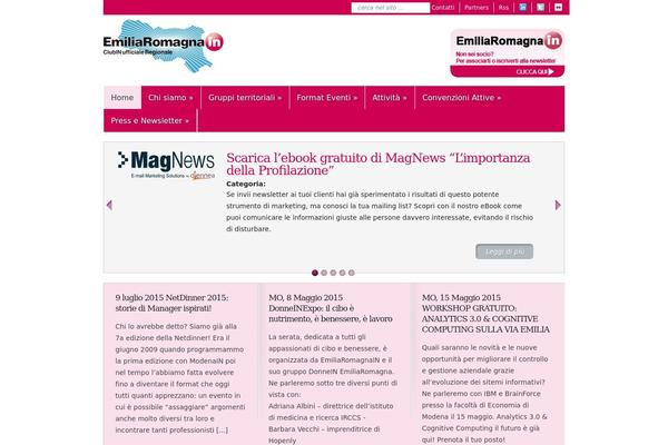 Minimal theme site design template sample