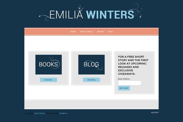 Geraldine theme site design template sample