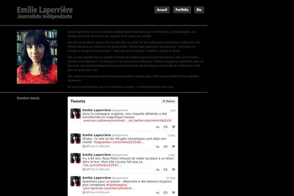 emilielaperriere.com site used Seven-five