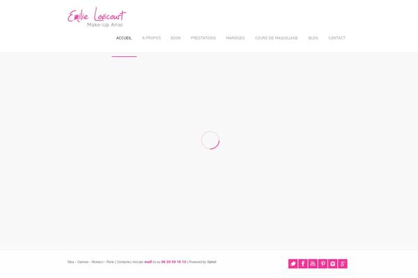 Almera theme site design template sample