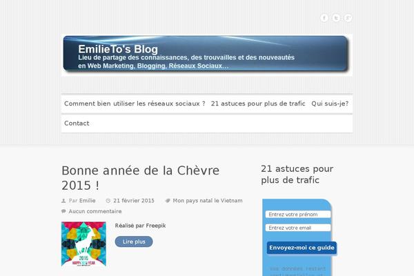 Site using Sharebar plugin