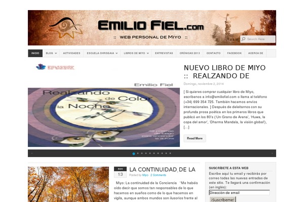 Organic Magazine theme site design template sample