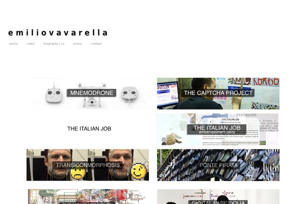 Inkblot theme site design template sample