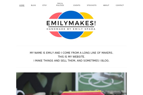 Graphy theme site design template sample