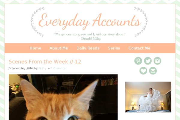 emilyabernathy.com site used Mintandpeach