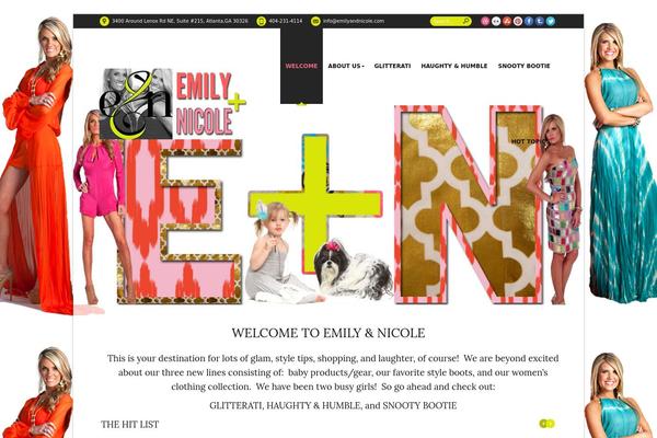 Unicorn theme site design template sample