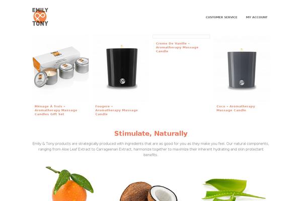 Jupiter Child theme site design template sample