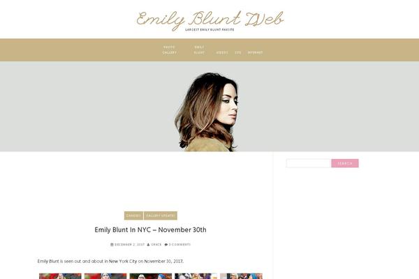 C theme site design template sample