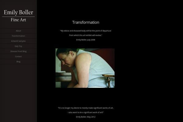 emilyboller.com site used Origin