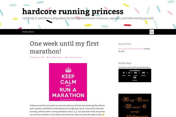 Blog Way theme site design template sample