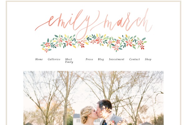 Prophoto4 theme site design template sample