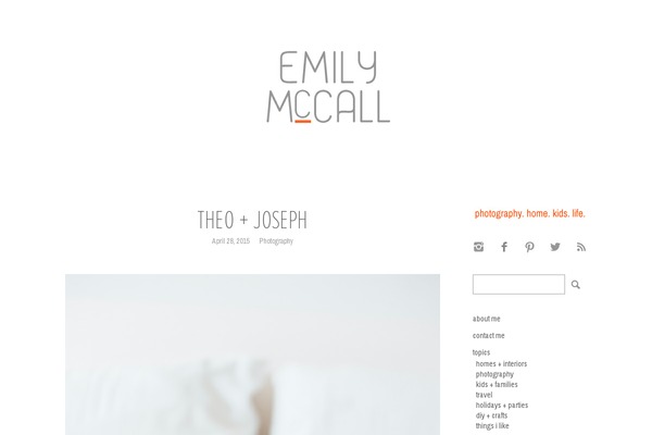 ProPhoto 5 theme site design template sample