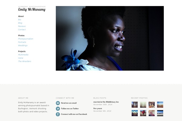emilymcmanamy.com site used Emily