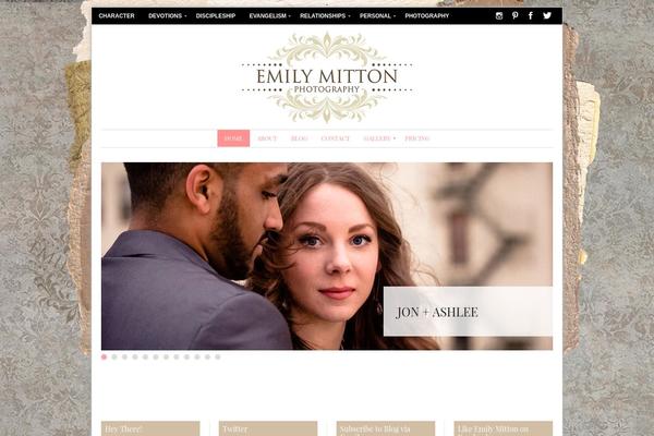 Beverly theme site design template sample