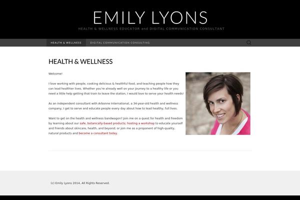 Suits theme site design template sample