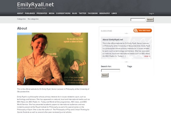 Carrington Blog theme site design template sample