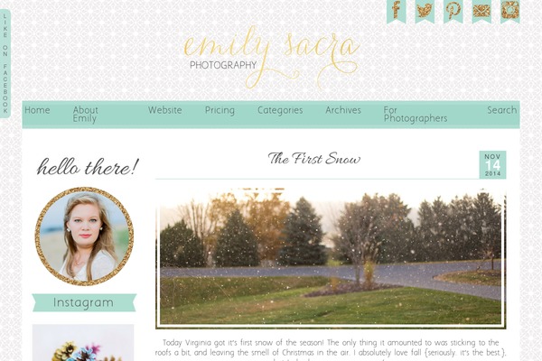 MinimalistBlogger theme site design template sample