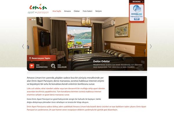Guesthouse theme site design template sample