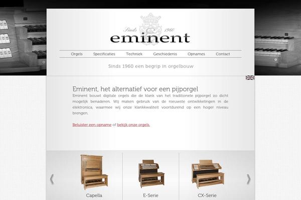 Eminent theme site design template sample