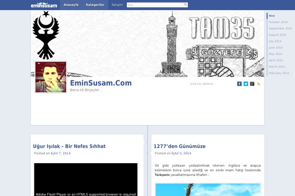 Es theme site design template sample