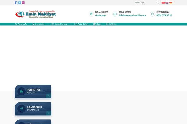 Koza theme site design template sample